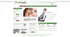 Desktop Screenshot of ananda.es