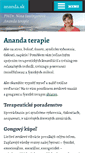 Mobile Screenshot of ananda.sk