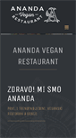 Mobile Screenshot of ananda.rs