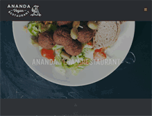 Tablet Screenshot of ananda.rs
